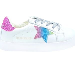 Style Child Girls Sneaker Size 32 (Girls 1)